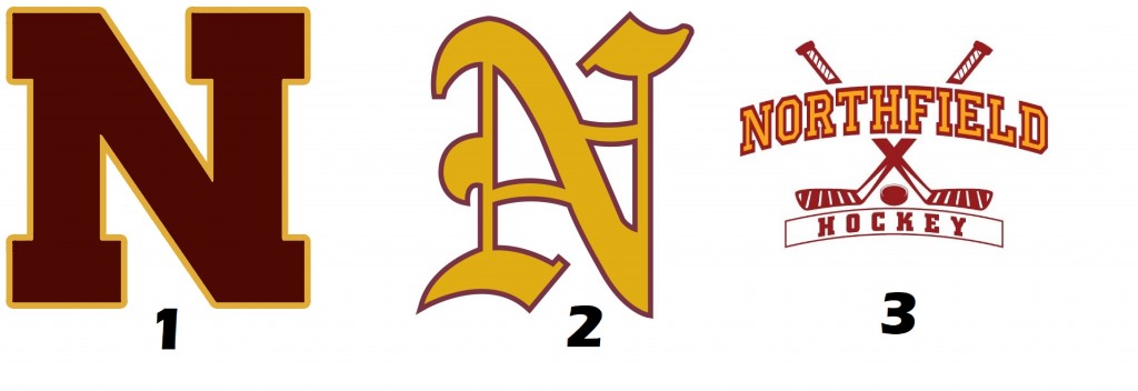 NORTHFIELD hockey logos